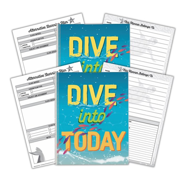 Eureka Seas the Day Lesson Plan & Record Books, 2PK 866456 - main